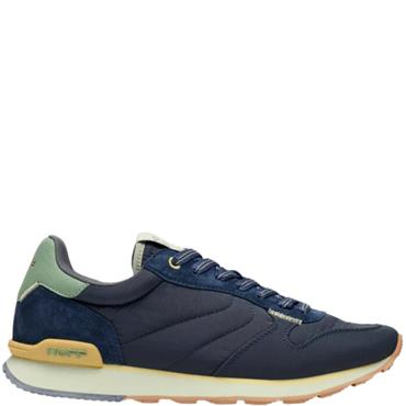 HOFF MENS LACE TRAINER - NAVY BLUE